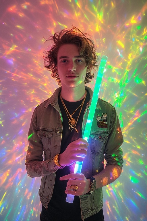 Raver loving the vibe