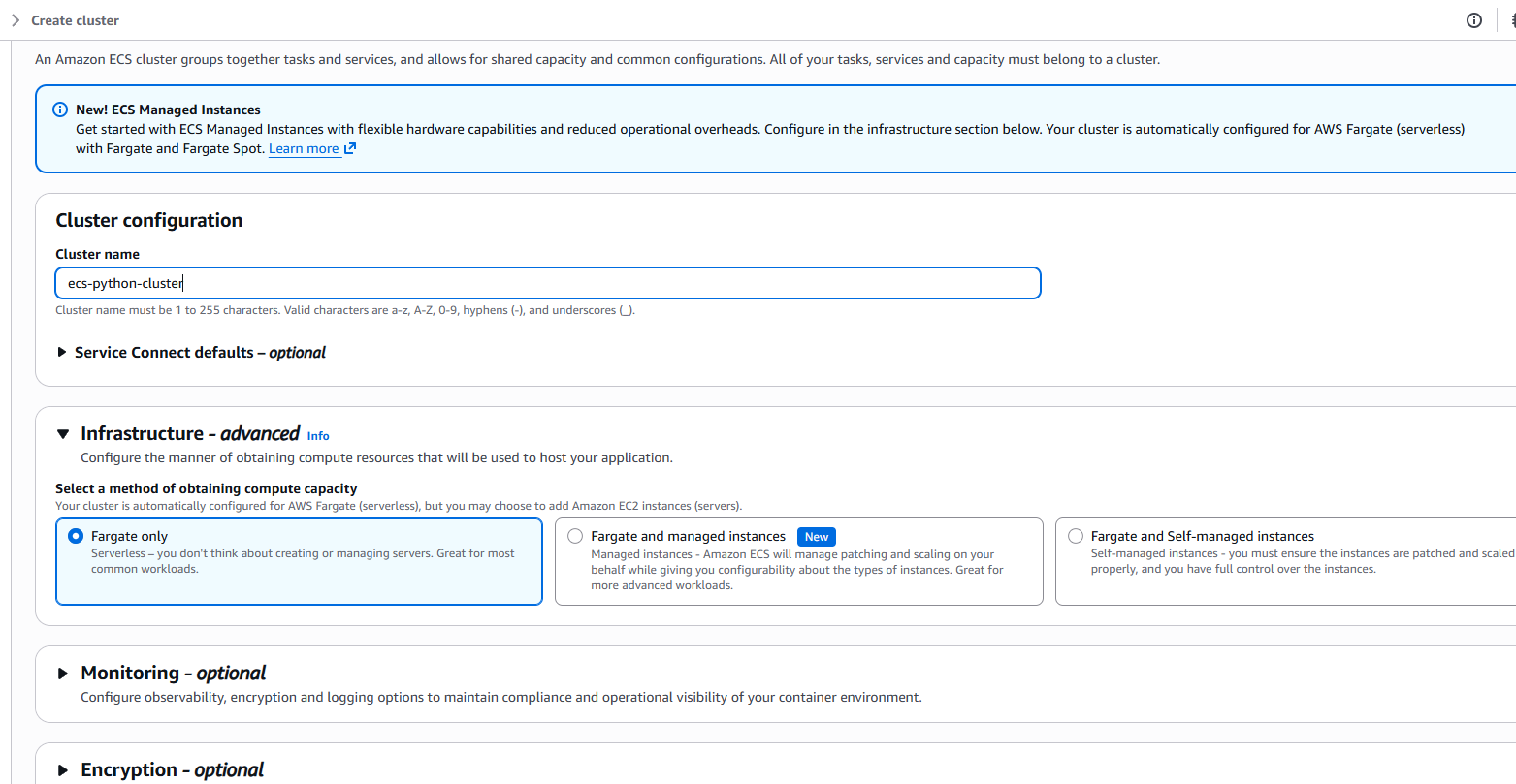 Working on AWS Console